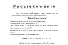 podziękowanie