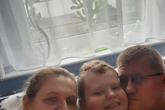 Szczęście dla mnie to szczęśliwa i kochająca się rodzina.