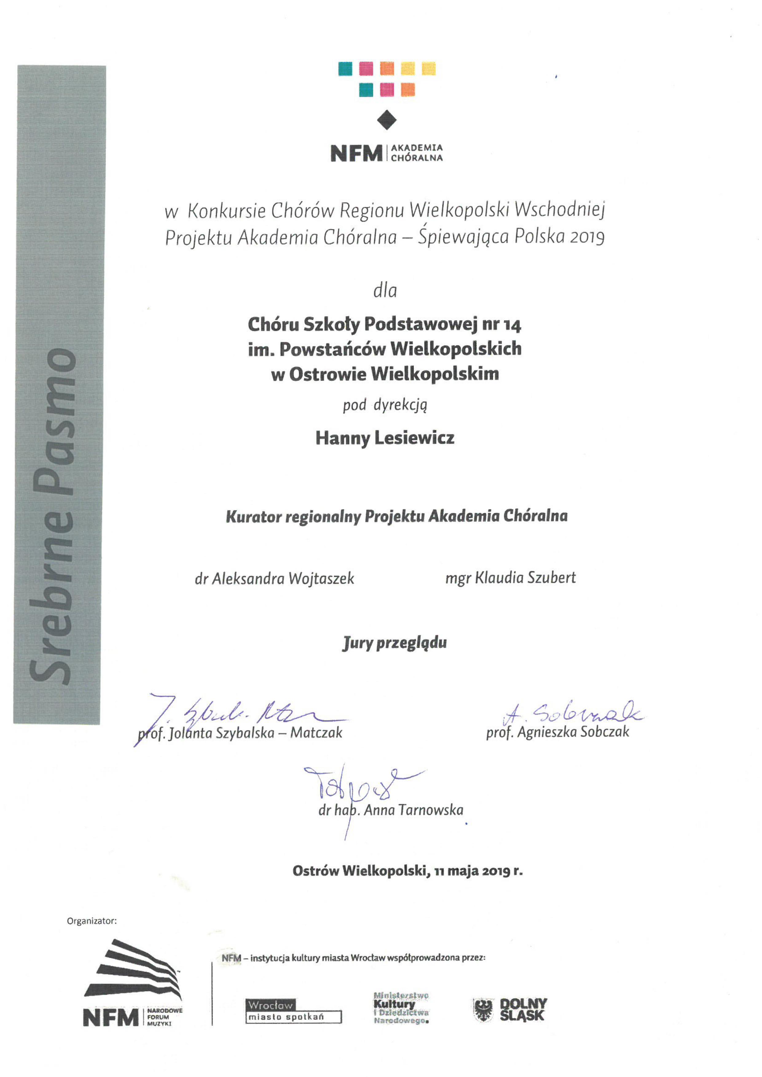srebrne pasmo